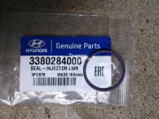 33802-84000 Кольцо уплотнительное форсунки нижнее (резиновое) Universe, HD500 Hyundai-Kia