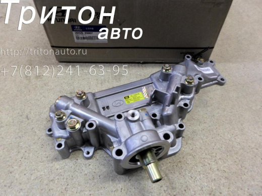 26420-45006, 26420-45007 Теплообменник-маслоохладитель HD78 D4DD, D4DB Hyundai-Kia